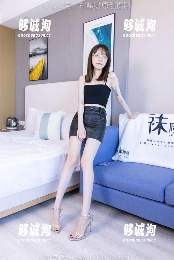 BoBoSocks袜啵啵 - 苏苏和她的高跟鞋：一场图集里的轻舞飞扬
