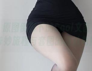 微密圈 – 原图倒影下的Cool文茜：棉袜的奇妙旅程与套图的微妙角度