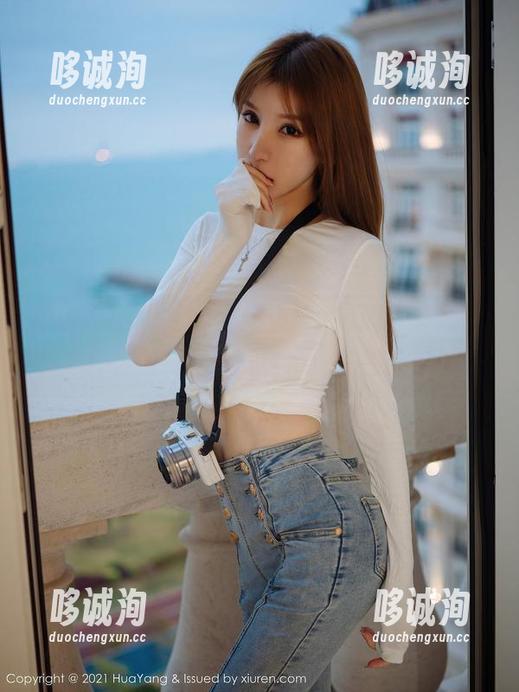 HuaYang花漾 - 绮里嘉ula的可爱套图，为什么能把我这颗老心也拍得软软的？