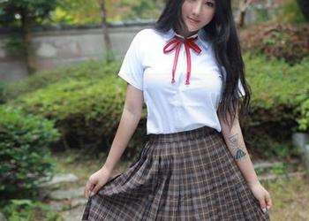 MFStar模范学院 – 在教室里，SiByl李思宁的写真分享让学习变得‘色’彩斑斓！