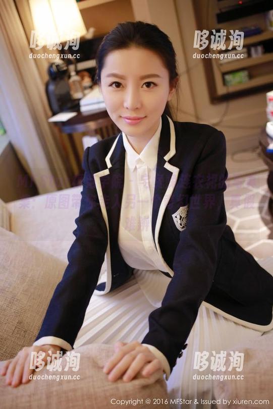 MFStar模范学院 - 宅兔兔连衣裙的写真集：原图带你走入另一个奇幻世界，真假难辨