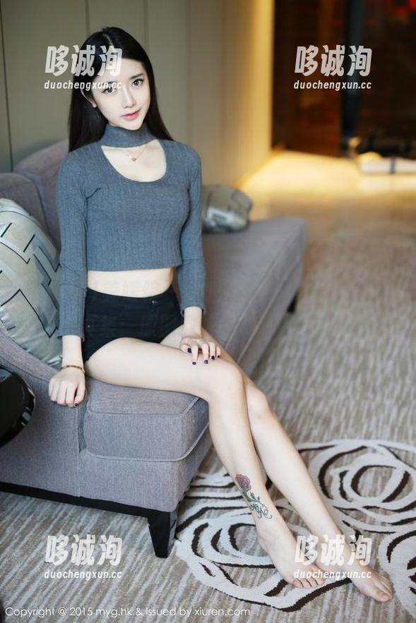 MyGirl美媛馆 - 校园里薛琪琪sandy的写真集：原图教你如何假装学习！