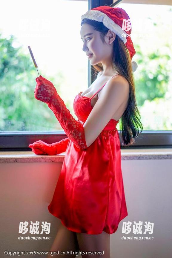TGOD推女神 - 朱赢Molly私拍图集：纯白的外表，跟我想象的不一样啊