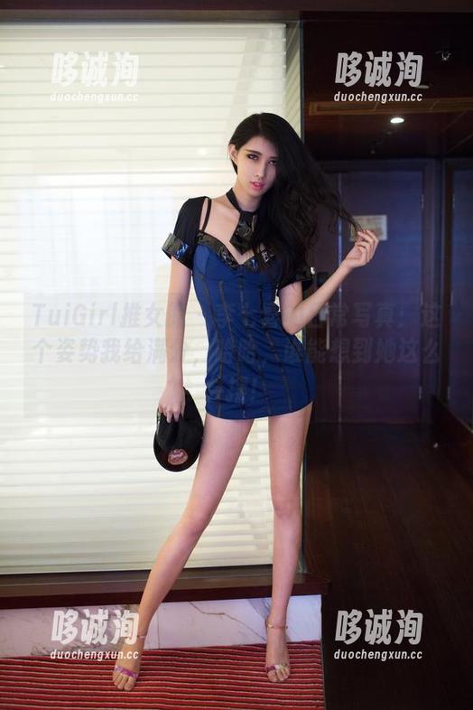 TuiGirl推女郎-李七喜 TuiGirl推女郎 - 李七喜的日常写真:这个姿势我给满分,哈哈,谁能想到她这么会摆!
