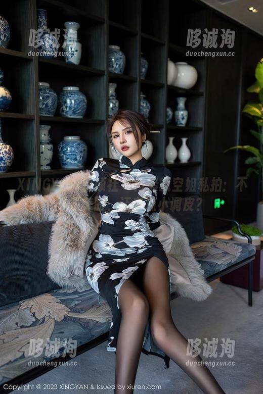 XINGYAN星颜社 - 何晨曦空姐私拍：不只是美丽，还有点小调皮？