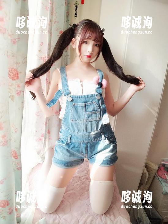 看古川kagura的牛仔双马尾写真，居然让我开始想要骑马了！