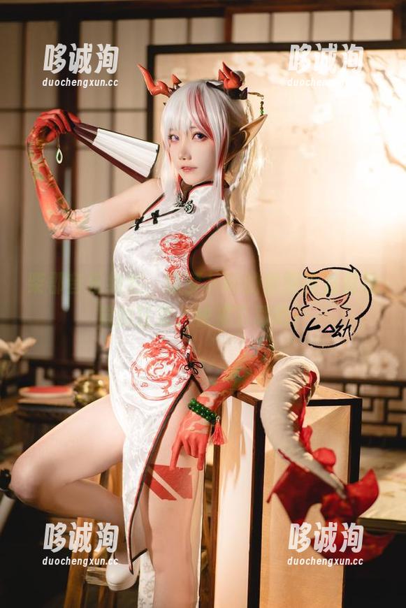柴郡音乐绚烂，狐萝卜呦的套图简直是视觉的狂欢，快来下载吧！